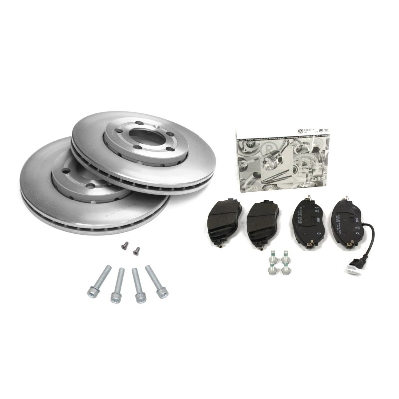 Kit freins d'origine Audi A4 B8 (8K) / Audi A5 8T  Essieu avant 1LA  (Disques de frein + Plaquettes de frein) 8K0098301G