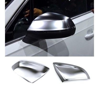 Coques rétroviseurs Audi Q5 FY SQ5 FY 2018 / Audi Q7 SQ7 4M CHROME Matt SANS LANE ASSIST