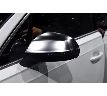 Coques rétroviseurs Audi Q5 FY SQ5 FY 2018 / Audi Q7 SQ7 4M CHROME Matt SANS LANE ASSIST