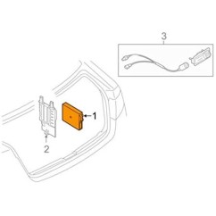Module camera dynamique Audi Q5 8R 8R0907441A