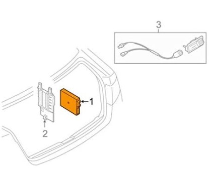 Module camera dynamique Audi Q5 8R 8R0907441A