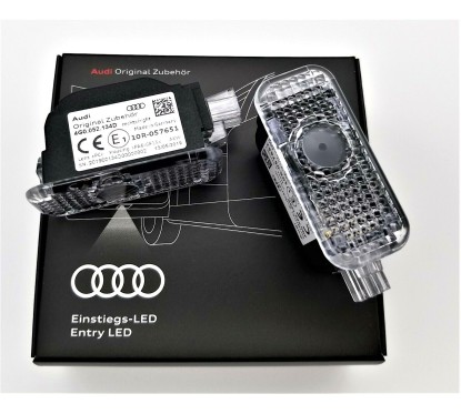 4G0052133G LED de seuil de porte avec projection des anneaux Audi