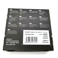 LED de seuil de porte avec projection des anneaux Audi OEM 4G0052133G