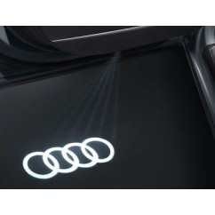 LED de seuil de porte avec projection des anneaux Audi OEM 4G0052133G