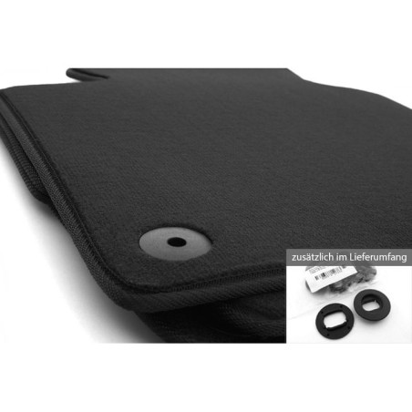 Tapis SKODA Octavia II (1Z) (2004 - 2013 ) velours NOIR