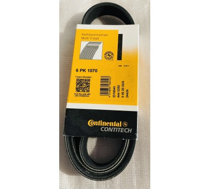 CONTITECH Courroie trapézoïdale à nervures 6PK 1070