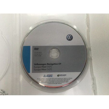 DVD RNS 510 V17 EUROPE 2020 / 2021 1T0 919 859 B 1T0 051 859 AS