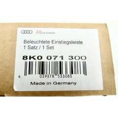 SEUILS DE PORTES ÉCLAIRÉS OEM AUDI A4 B8 8K0071300