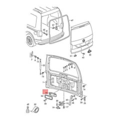 Camera de recul Volkswagen CADDY 2K (2015 - 2019)