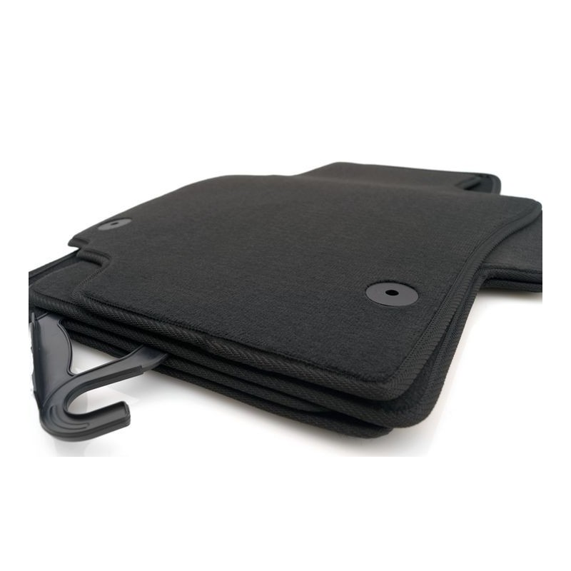 Tapis SKODA Yeti (5L) (2009 - 2013) velours NOIR