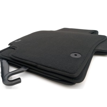 Tapis SKODA Yeti (5L) (2009 - 2013) velours NOIR