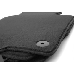 Tapis SKODA Yeti (5L) (2009 - 2013) velours NOIR