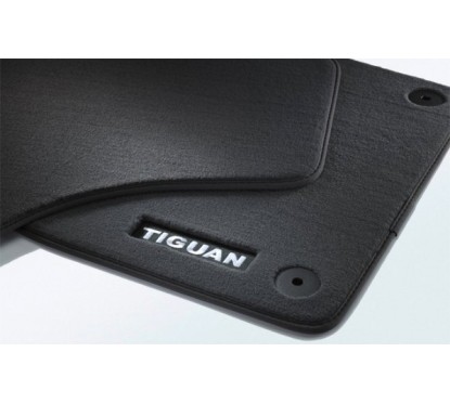 Tapis Volkswagen Tiguan d'origine Original VW Tiguan Premium 5N1061270P WGK Velours