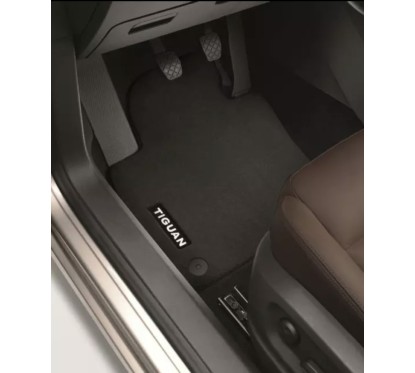 Tapis Volkswagen Tiguan d'origine Original VW Tiguan Premium 5N1061270P WGK Velours