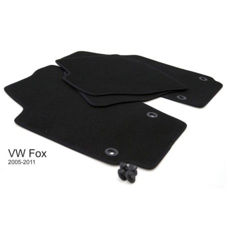 Tapis Volkswagen Fox (2005 - 2011) NOIR