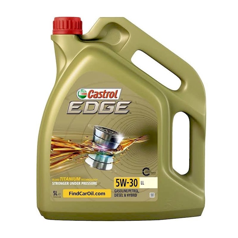 Huile 5W30 Castrol EDGE LL Longlife 5 litres Huile 5W30 Castrol EDGE LL Longlife 5 litres