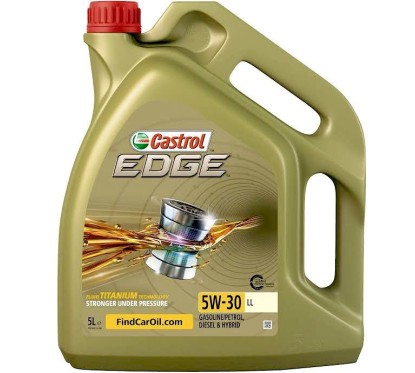 Huile 5W30 Castrol EDGE LL Longlife 5 litres