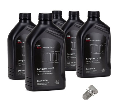 Huile 0W30 LongLife 3 d'origine VW Audi 5 litres 504 00/507 00