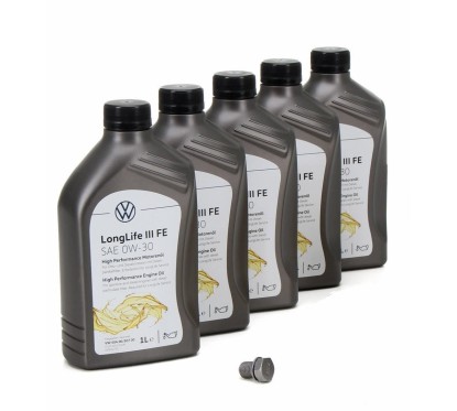 Huile 0W30 LongLife 3 d'origine VW Audi 5 litres 504 00/507 00