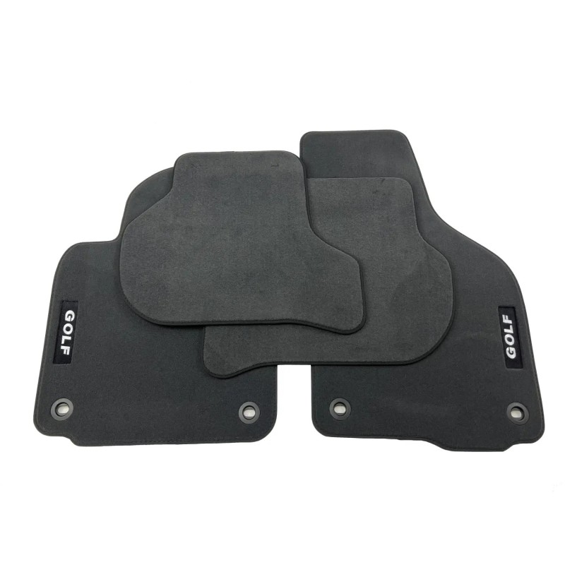 Tapis GOLF 5 , 6 d'origine VW avec inscription GOLF - 1K1061270PBRYJ - 1K1 061 270 PBRYJ