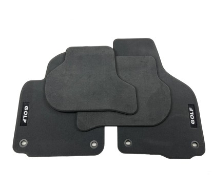 Tapis GOLF 5 , 6 d'origine VW avec inscription GOLF - 1K1061270PBRYJ - 1K1 061 270 PBRYJ