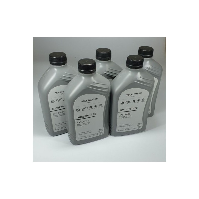 0W30 LongLife 3 d'origine VW Audi 5 litres 504 00/507 00