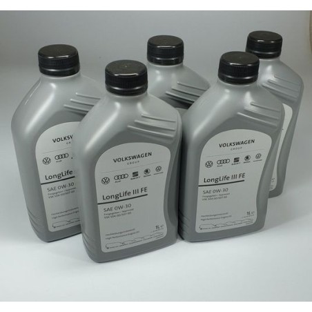 0W30 LongLife 3 d'origine VW Audi 5 litres 504 00/507 00