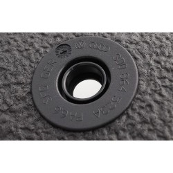 Tapis VW Scirocco depuis 2008 Noir (liseré ROUGE)