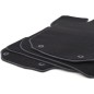 Tapis Audi A6 S6 A6 AVANT (4A - C4) (1994 - 1997) NOIR & liseré BLANC