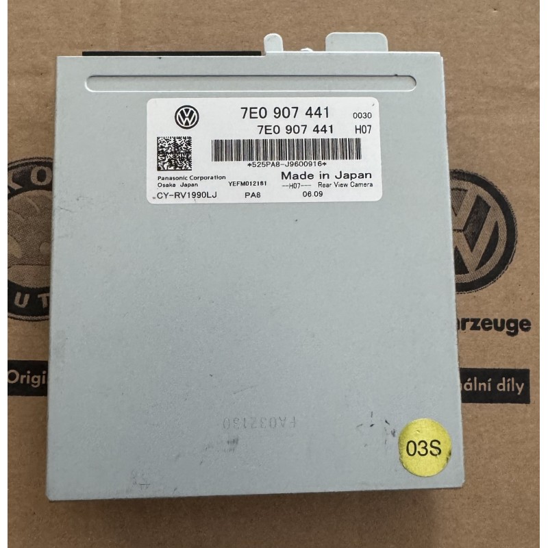 MODULE CAMÉRA ORIGINAL VOLKSWAGEN MULTIVAN 7E0 TRANSPORTER T5 T6 7E0907441