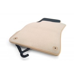 Tapis Audi A6 S6 AVANT C6 / 4F (2005 - 2011) Beige