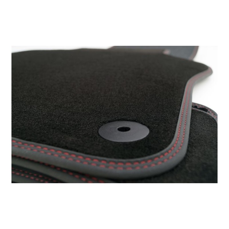 Tapis Golf 7 (5G) (2012 - 2019) NOIR + DOUBLE Liseré ROUGE Tapis Golf 7 (5G) (2012 - 2019) NOIR + DOUBLE Liseré ROUGE