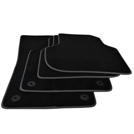 Tapis  JETTA 5C (2010 - 2019) Noir d’origine Volkswagen OEM 5C7863011 BCB / 5C7863011E ORI