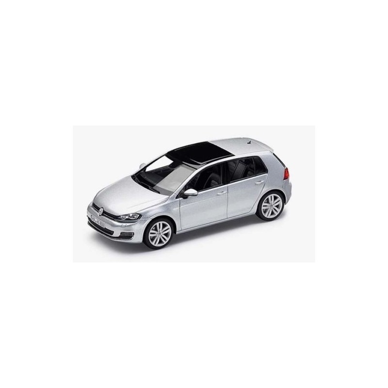 Miniature VW Golf 7 (5 portes) 2012 d'origine VOLKSWAGEN Argent métallisé 1/43ème Miniature VW Golf 7 (5 portes) 2012 d'origine VOLKSWAGEN Argent métallisé 1/43ème