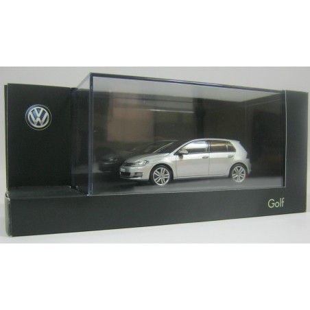 Miniature VW Golf 7 (5 portes) 2012 d'origine VOLKSWAGEN Argent métallisé 1/43ème