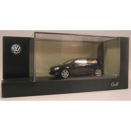 Miniature VW Golf 7 (3 portes) 2012 d'origine VOLKSWAGEN Noir perle brillant 1/43ème 5G3099300 JHZ