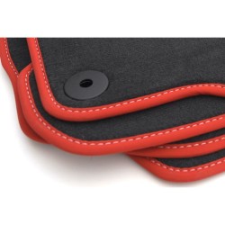 Tapis Golf 6 (5K) (2008 - 2012) NOIR avec contour ROUGE