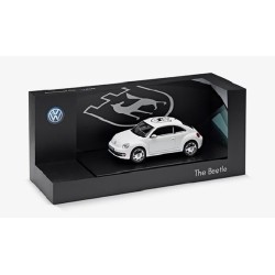 Miniature VW BEETLE 2012 d'origine VOLKSWAGEN Blanc Iceberg 1/43ème