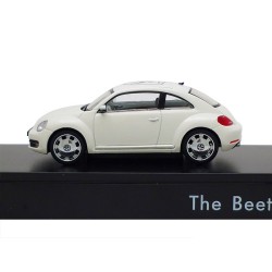 Miniature VW BEETLE 2012 d'origine VOLKSWAGEN Blanc Iceberg 1/43ème