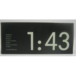 Miniature VW BEETLE 2012 d'origine VOLKSWAGEN Noir brillant 1/43ème 5C1099300B 041