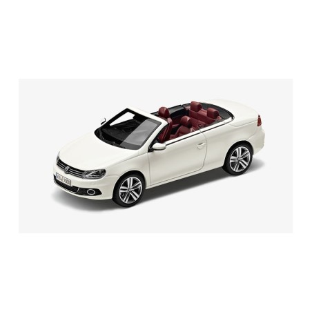 Miniature VW EOS 2011 d'origine VOLKSWAGEN Blanc Iceberg 1/43ème 1Q1099300 B9A