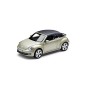 Miniature BEETLE Cabriolet 2012 d'origine VW 1/18ème SILVER METALLIC 5C3099302 P7W