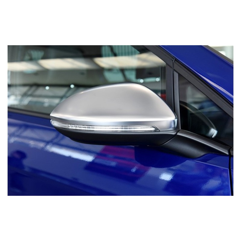 Coques rétroviseurs Golf 7 Aluminum MAT