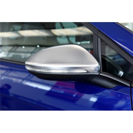 Coques rétroviseurs Golf 7 Aluminum MAT