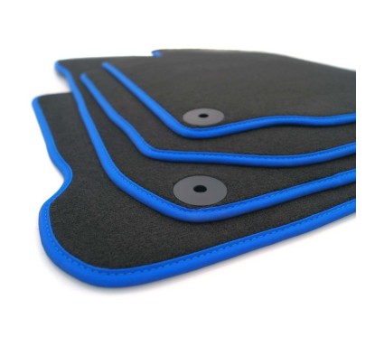 Tapis Golf 7 GTI GTD R (2012 - 2019) Noir / Bleu