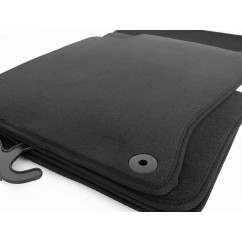 Tapis Audi A2 (Tous les modèles) Velours NOIR