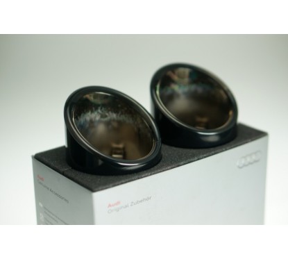 Audi A3 8P / Audi A1 8X Embouts échappement Noir d'origine Audi 8P0071761B